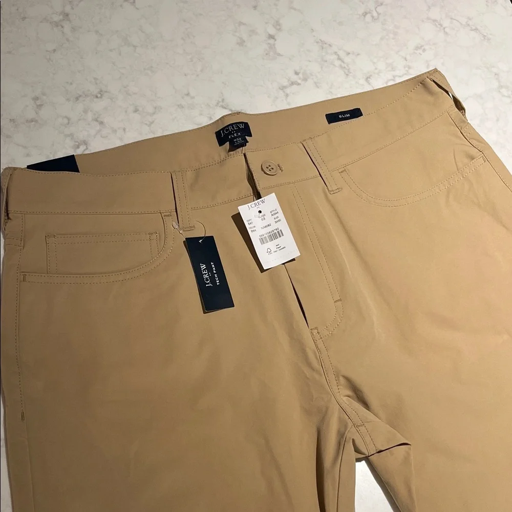 J. Crew Men’s Slim Chino Pants in Tan